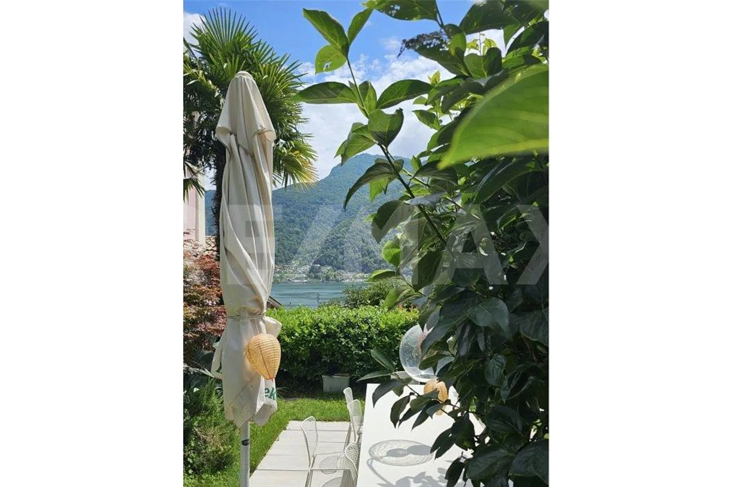 Maisonette élégante meublée de 1½ pièces avec vue sur le lac à Morcote - Photo 12 sur 13