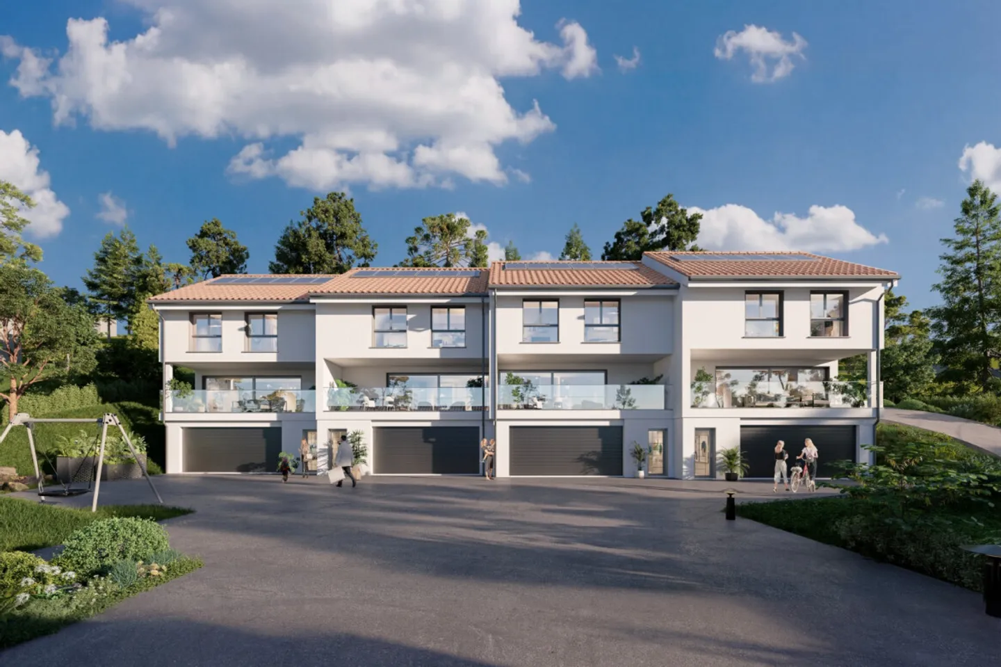 6 MAISONS NEUVES A VILLARS-BURQUIN AVEC VUE PLONGEANTE SUR LE LAC ! - Foto 13 di 13