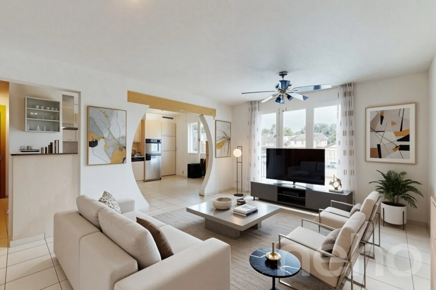 Semi-detached villa with pool and independent apartment - Photo 4 of 13