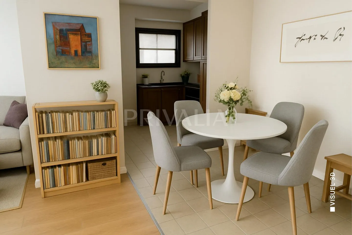 Exclusivity Ideal for Investors - 2 1/2 Room Apartment of 62 m² with Two Balconies - Photo 4 of 7