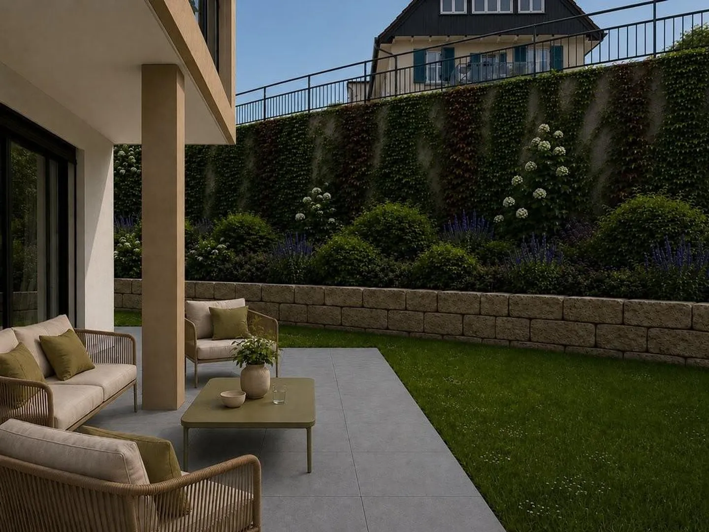 Première occupation : Appartement de jardin moderne pour le bien-être - Photo 5 sur 5