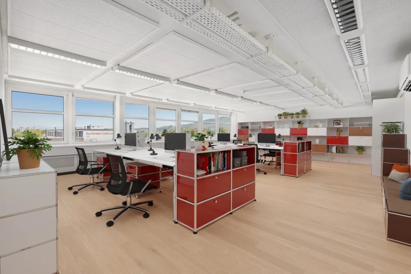 Modernes Büro in Reinach - Foto 9 von 10