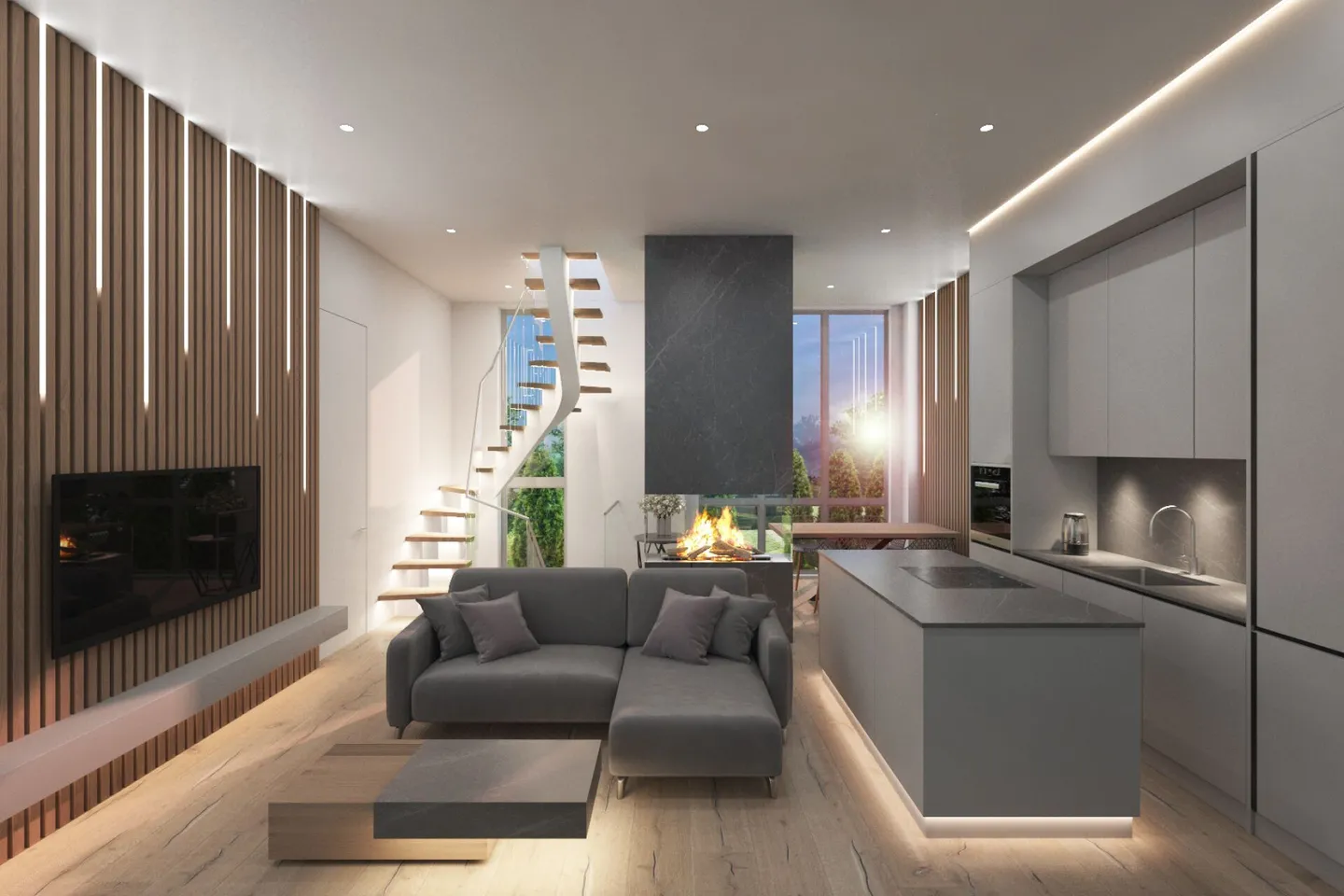 Maison individuelle avec réserve de terrain incluant un projet de nouvelle construction - maison jumelée avec vue imprenable sur le lac - Photo 12 sur 15