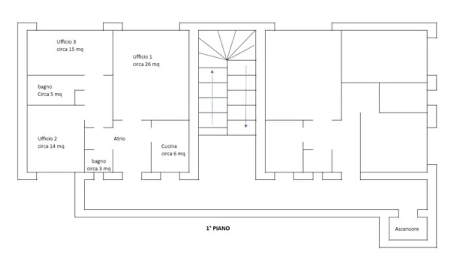 Erster Monat Miete kostenlos - Büro 3.5 Räume im Stadtzentrum - Foto 6 von 6
