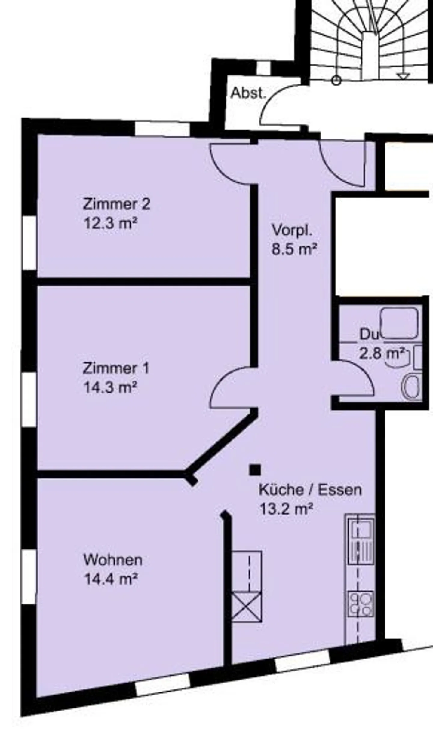 Apartment for rent - Photo 2 of 6