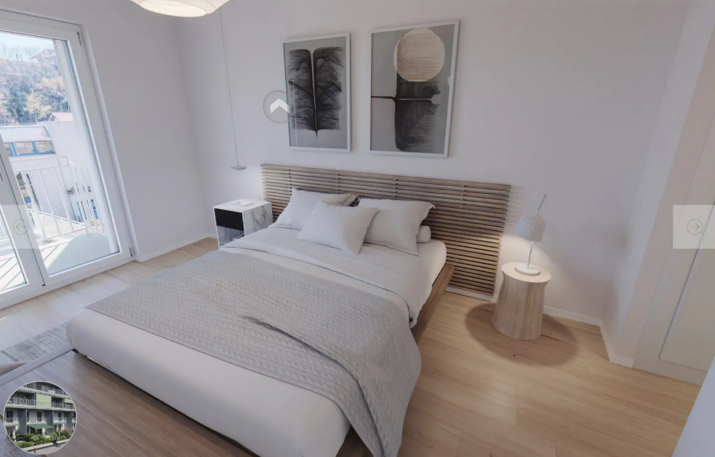 Spacious 3.5-room duplex apartment with garden-terrace - Photo 3 of 4