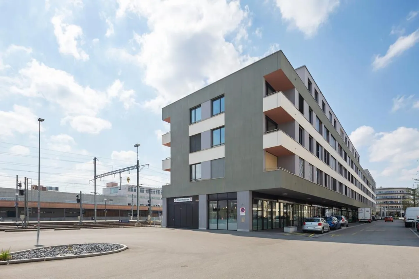 Appartement individuel de 2 pièces au 2ème étage - Bienvenue à Gleis 1 à Suhr - Photo 1 sur 8