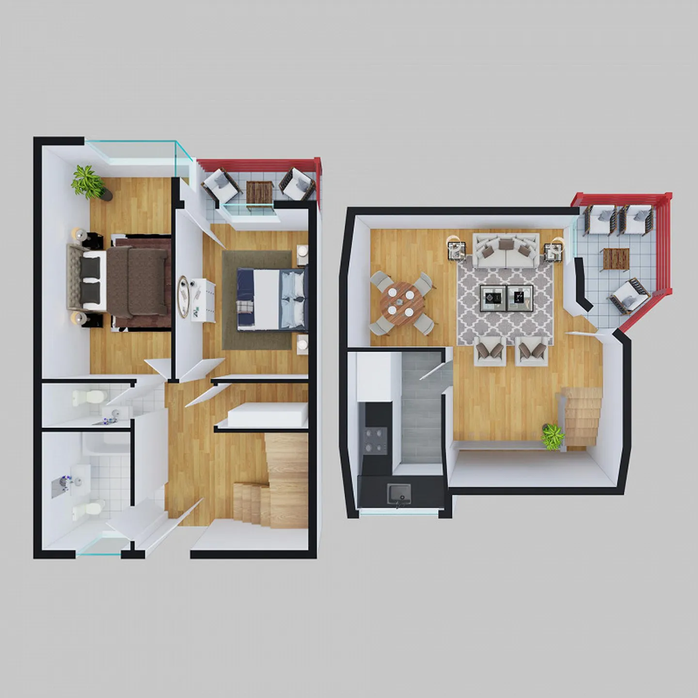 Appartamento duplex ristrutturato con molto fascino - Foto 9 di 9