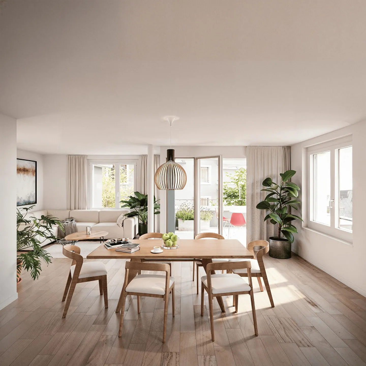 Nouveau projet de construction avec 18 appartements en copropriété dans trois maisons multifamiliales - Photo 2 sur 4