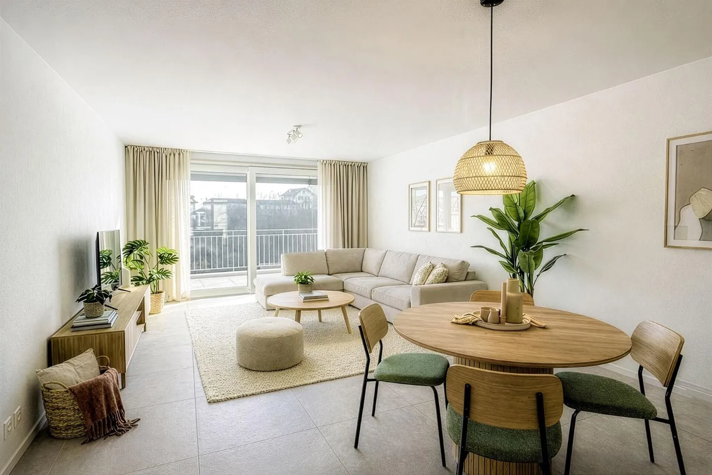 New Price! Spacious 4.5-room apartment with a 52 m2 living room plus terrace - Photo 1 of 7