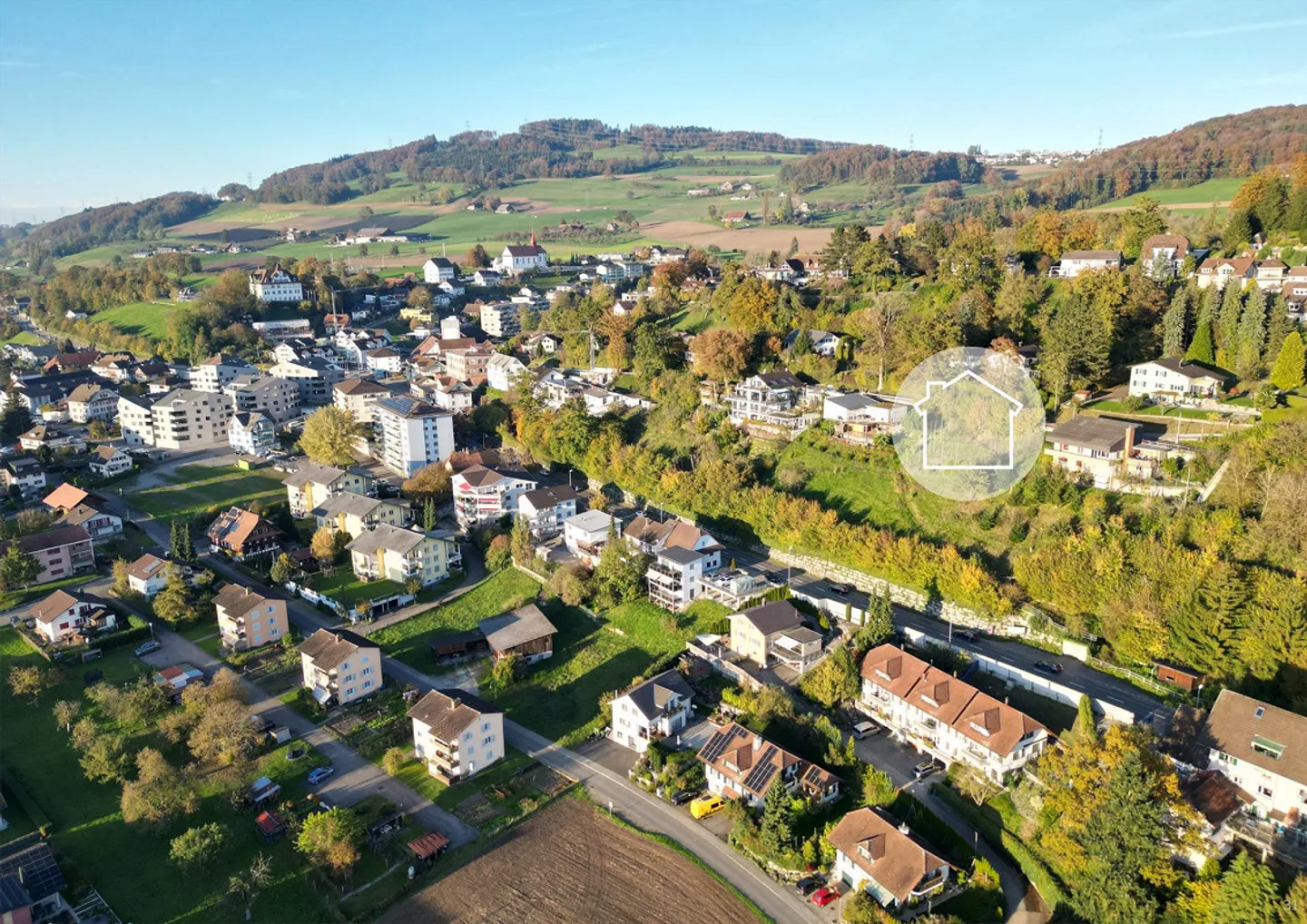 Neubau - Exklusives Doppeleinfamilienhaus bei Sursee mit Weitsicht - Foto 2 von 5