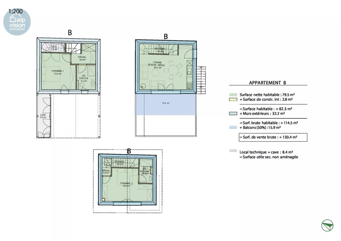Villa Triplex Contemporaine - Photo 5 sur 7