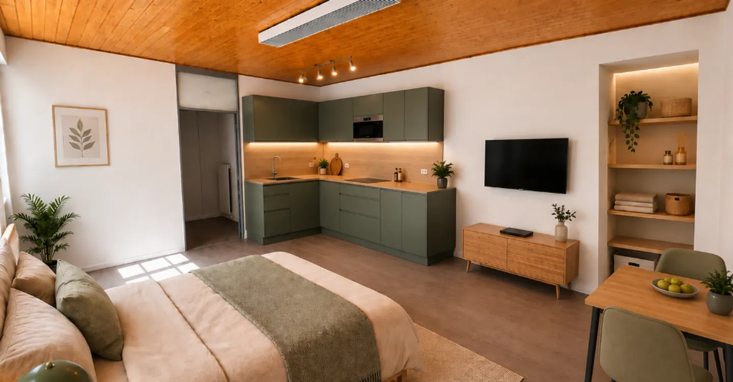 1-room apartment - Photo 1 of 4