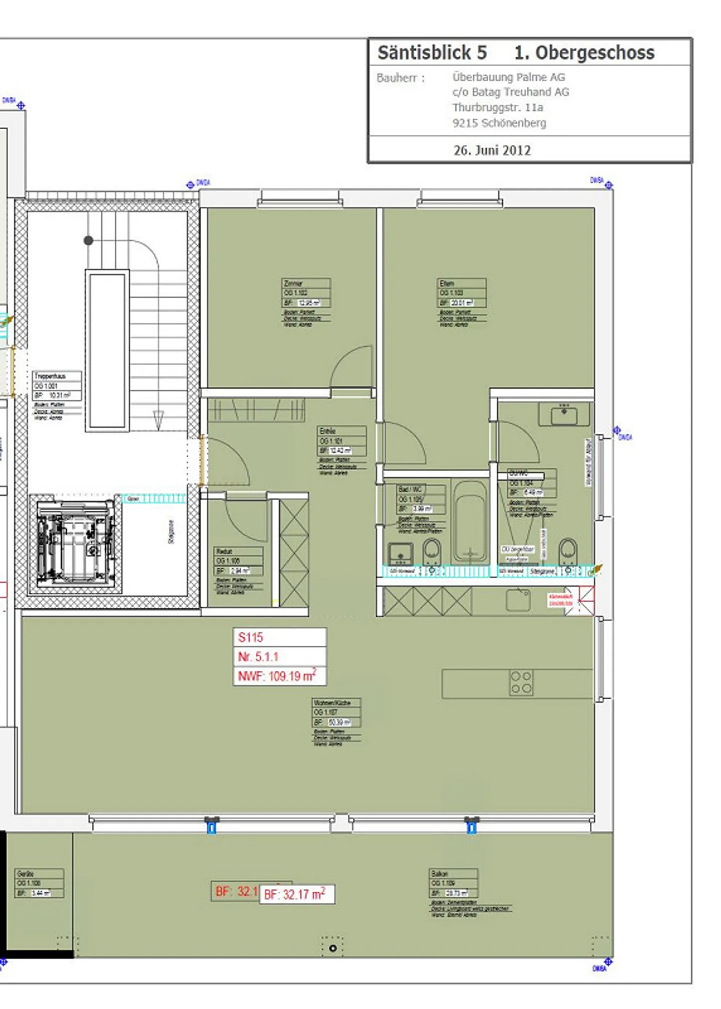 3½ • Modern • Climate Comfort Apartment on 1st Floor • Quiet Environment - Photo 10 of 10