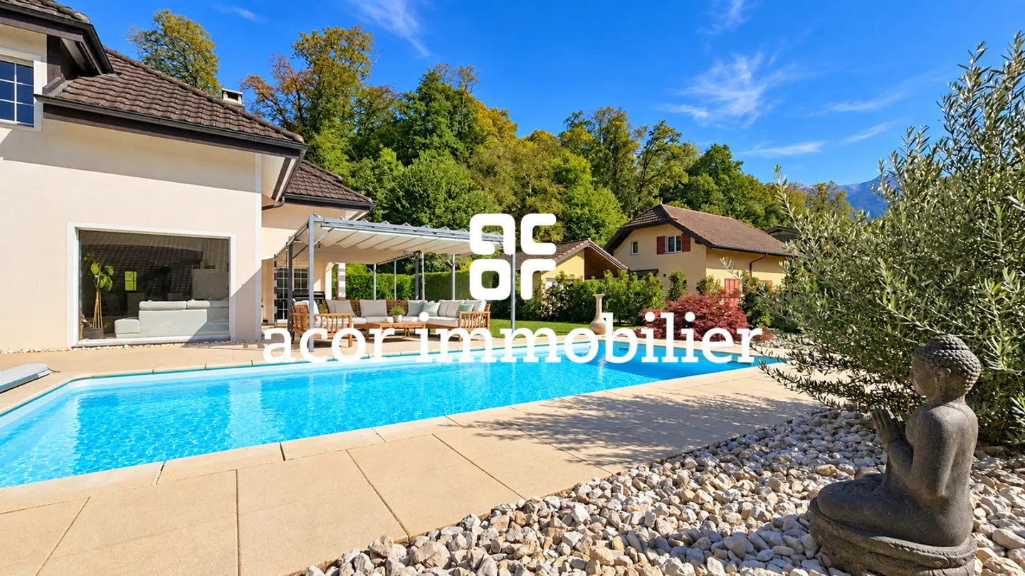 6,5-Zimmer-Villa mit beheiztem Pool gegenüber den Dents-du-Midi - Foto 10 von 10