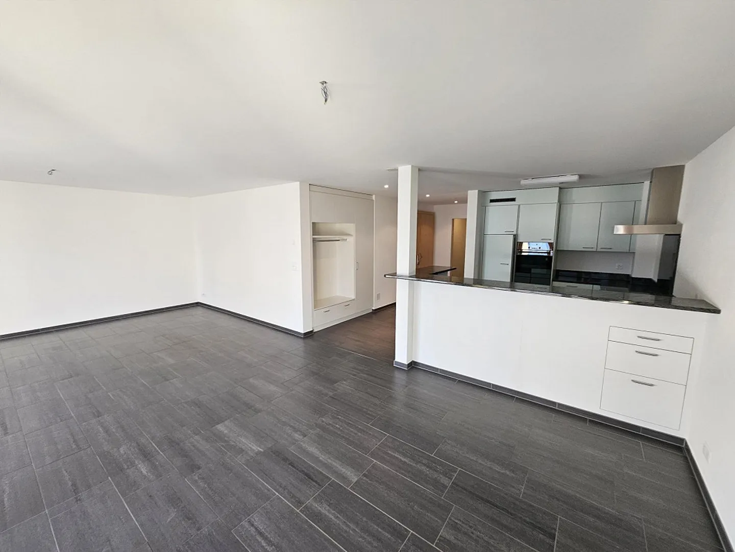 Moderne 4 1/2 Zi-Wohnung im 2.OG (120 m2) mit gedecktem Balkon (28m2) - Foto 1 von 16