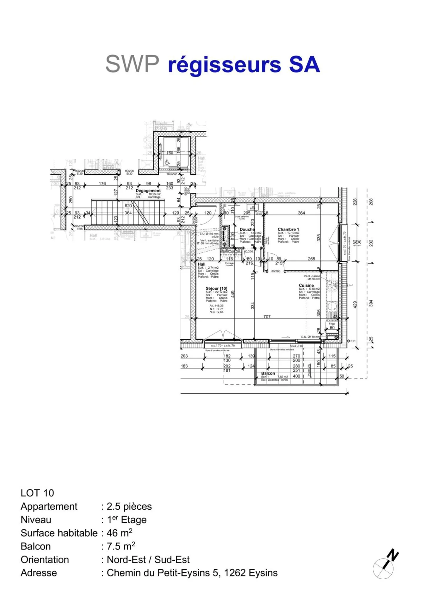 Appartement à louer - Photo 4 sur 4