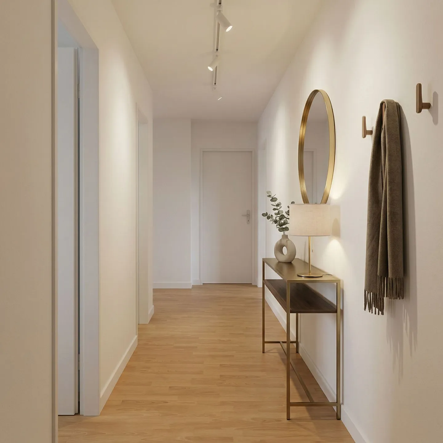 Appartement de 4.5 pièces élégamment rénové à Hochfelden avec balcon - Photo 3 sur 4