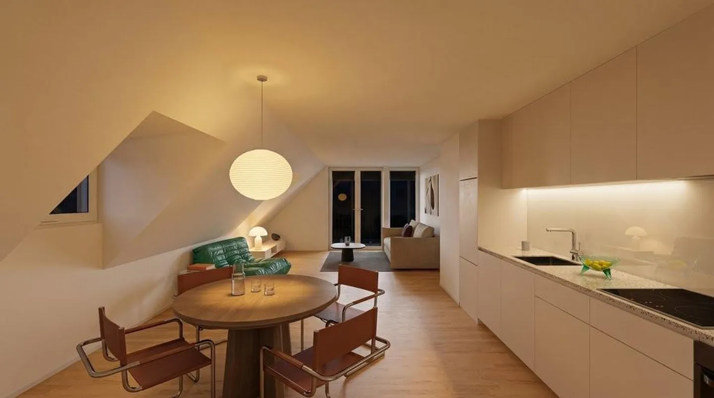 Moderne 3.5-Zimmer Maisonettewohnung - Foto 3 von 4