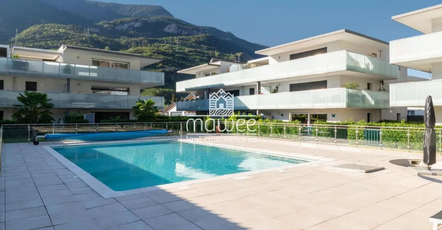 2.5 rooms with private pool in Saxon – A true favorite - Photo 6 of 9