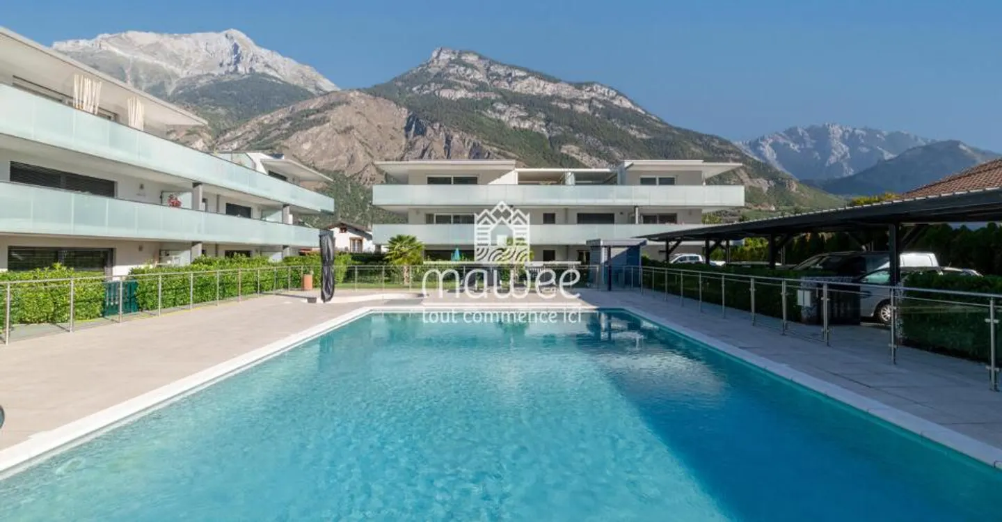 2.5 rooms with private pool in Saxon – A true favorite - Photo 7 of 9