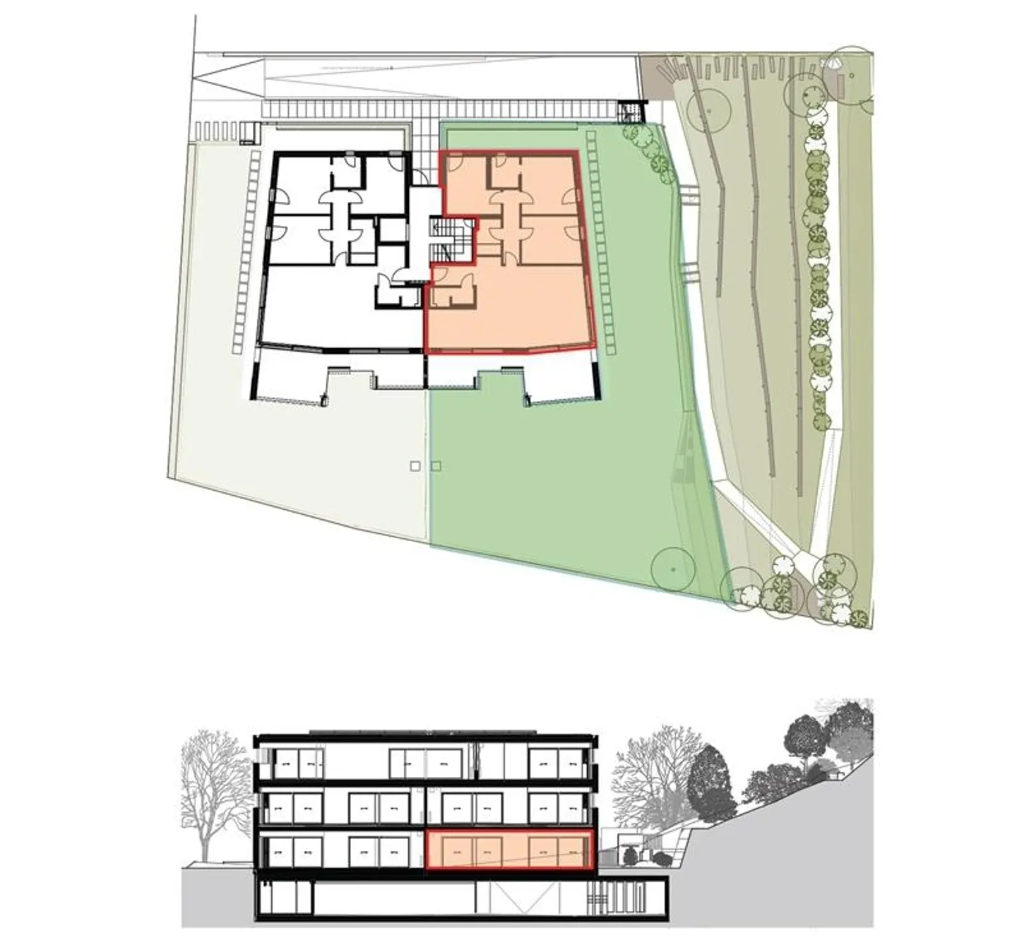 Elegantes Apartment mit privatem Garten - Foto 18 von 19