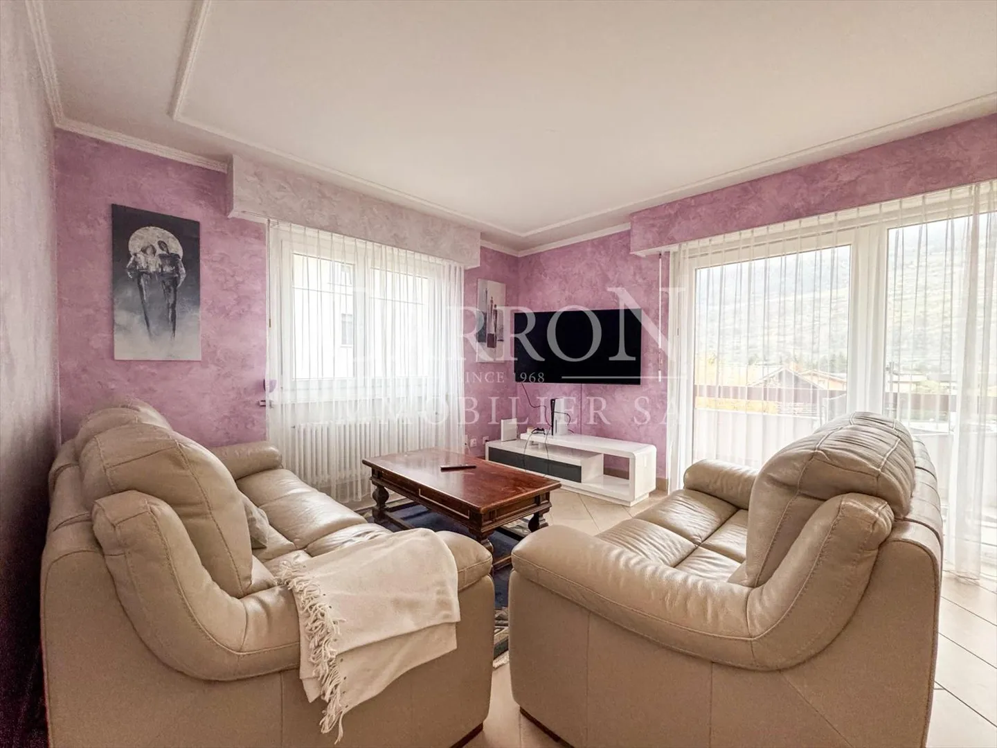 Large 3.5 room apartment in Ardon - With Mediterranean charm - Photo 1 of 10
