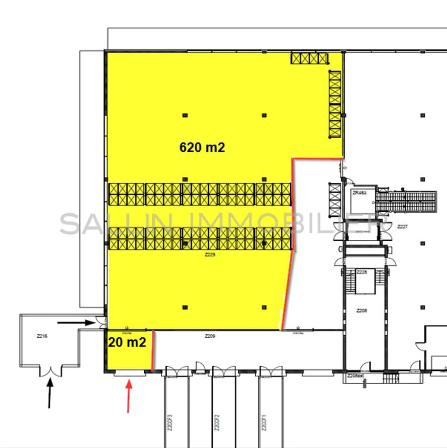 Lagerhalle von ca. 620 m², Ladebereich mit Hebebühne - Foto 12 von 12
