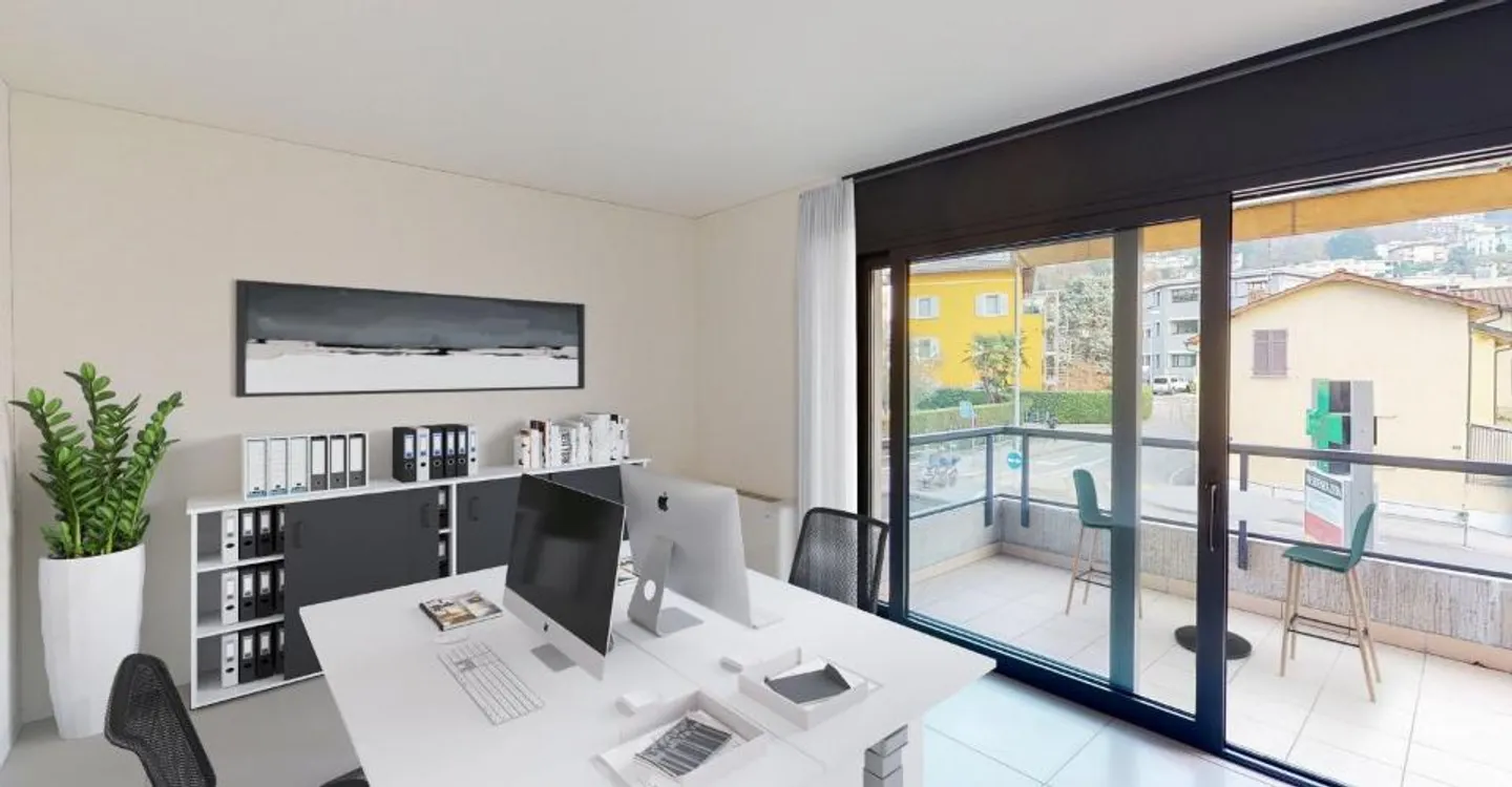 Customizable open space in Lugano's dynamic Porta Nord - Photo 1 of 6