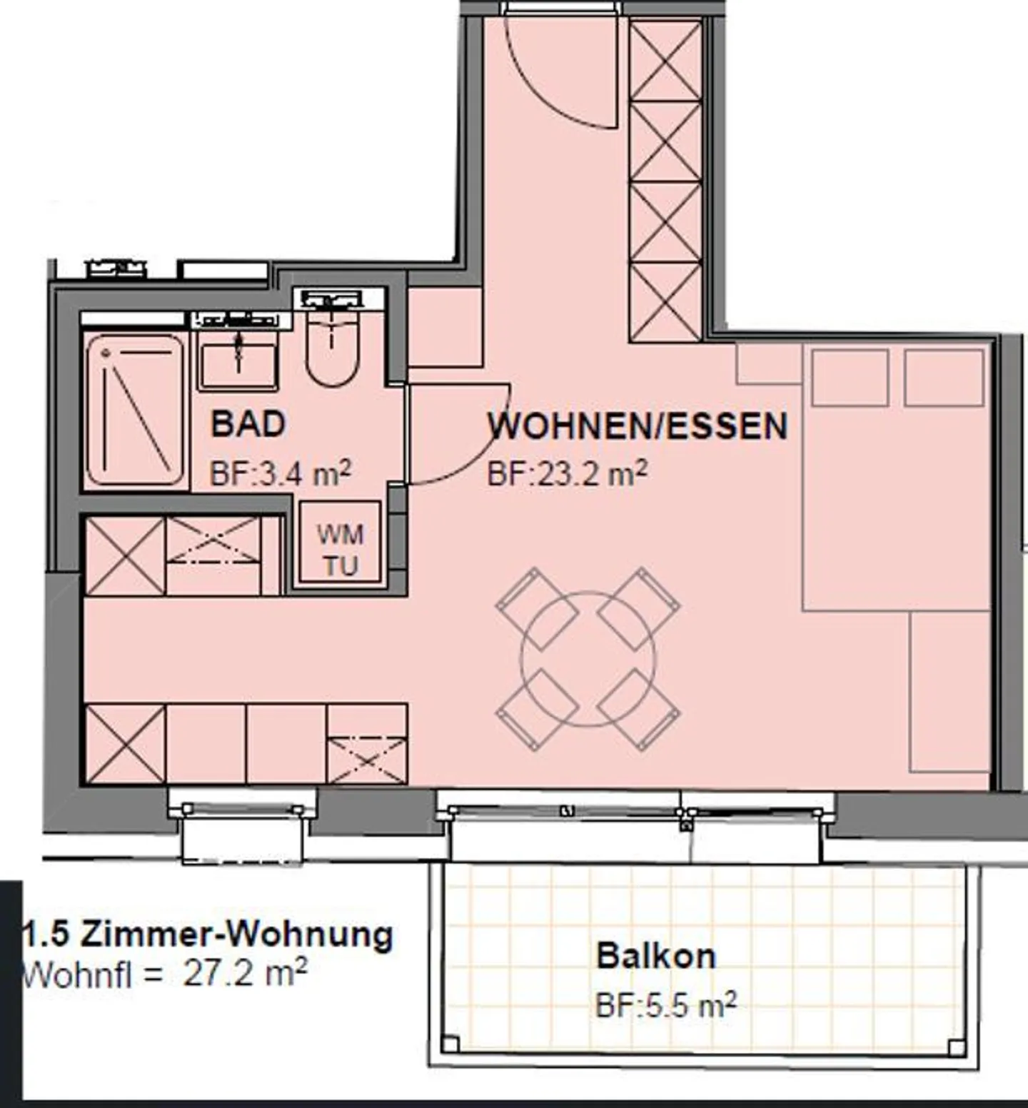 Appartement 1.5 pièces à Adliswil - Photo 6 sur 6