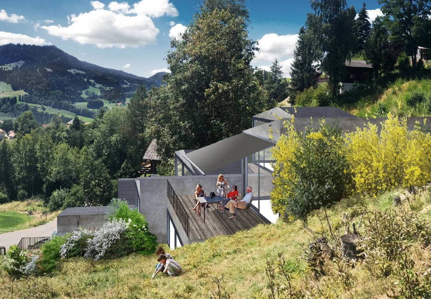 Terreno edificabile per 3 ville - Foto 4 di 7