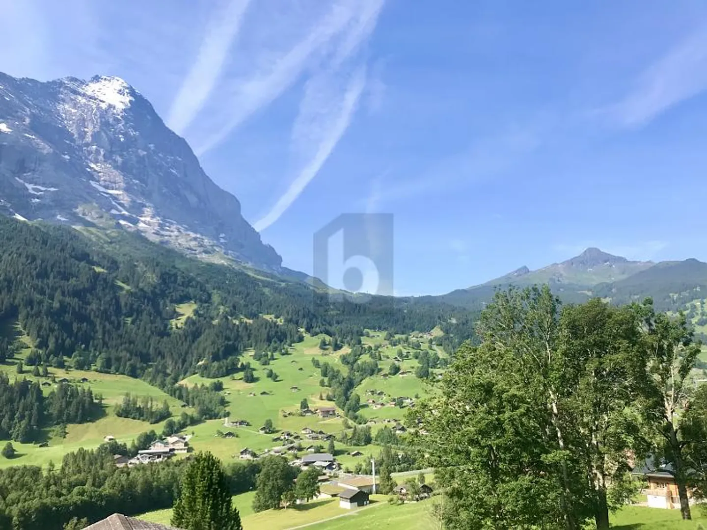CENTRAL AND UNOBSTRUCTED VIEW OF THE EIGER - Photo 1 of 6