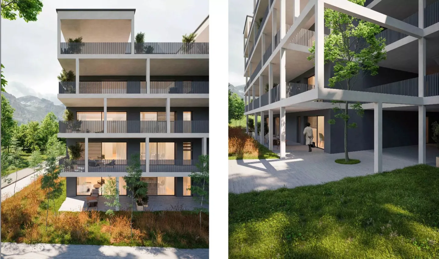 3,5-Zimmer-Wohnung in Aproz (Nendaz) - Foto 4 von 7