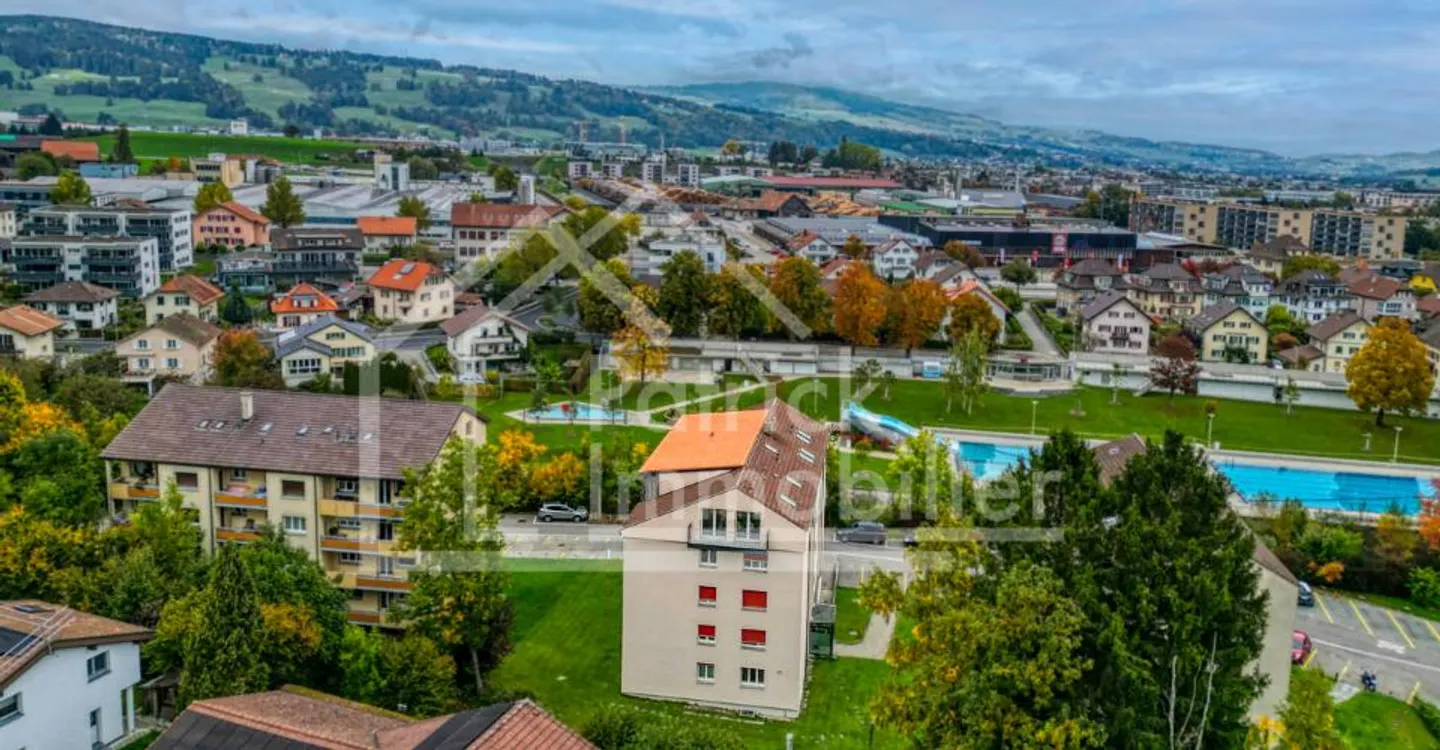 Charmante Wohnung in Bulle - Foto 1 von 7