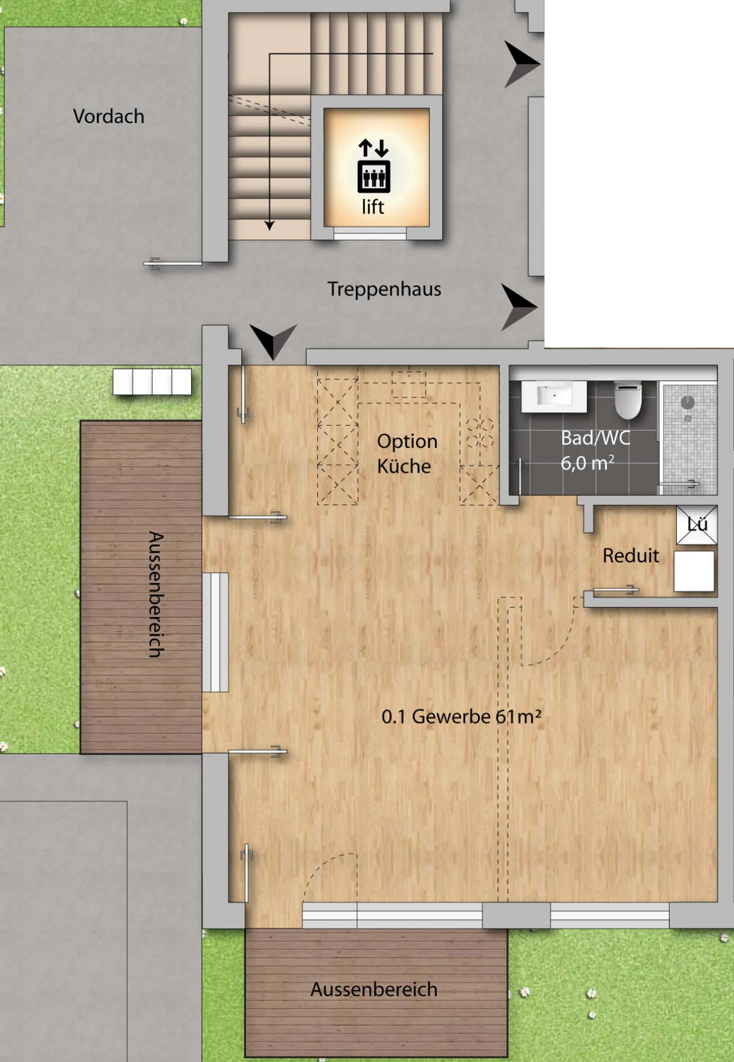 La tua nuova sede / sede aziendale nel rappresentativo nuovo edificio «Astoria» - Foto 4 di 13