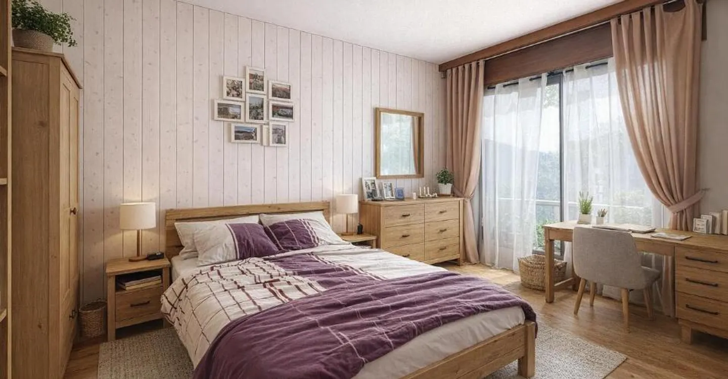 2,5-Zimmer-Wohnung mit atemberaubendem Blick. - Foto 7 von 9