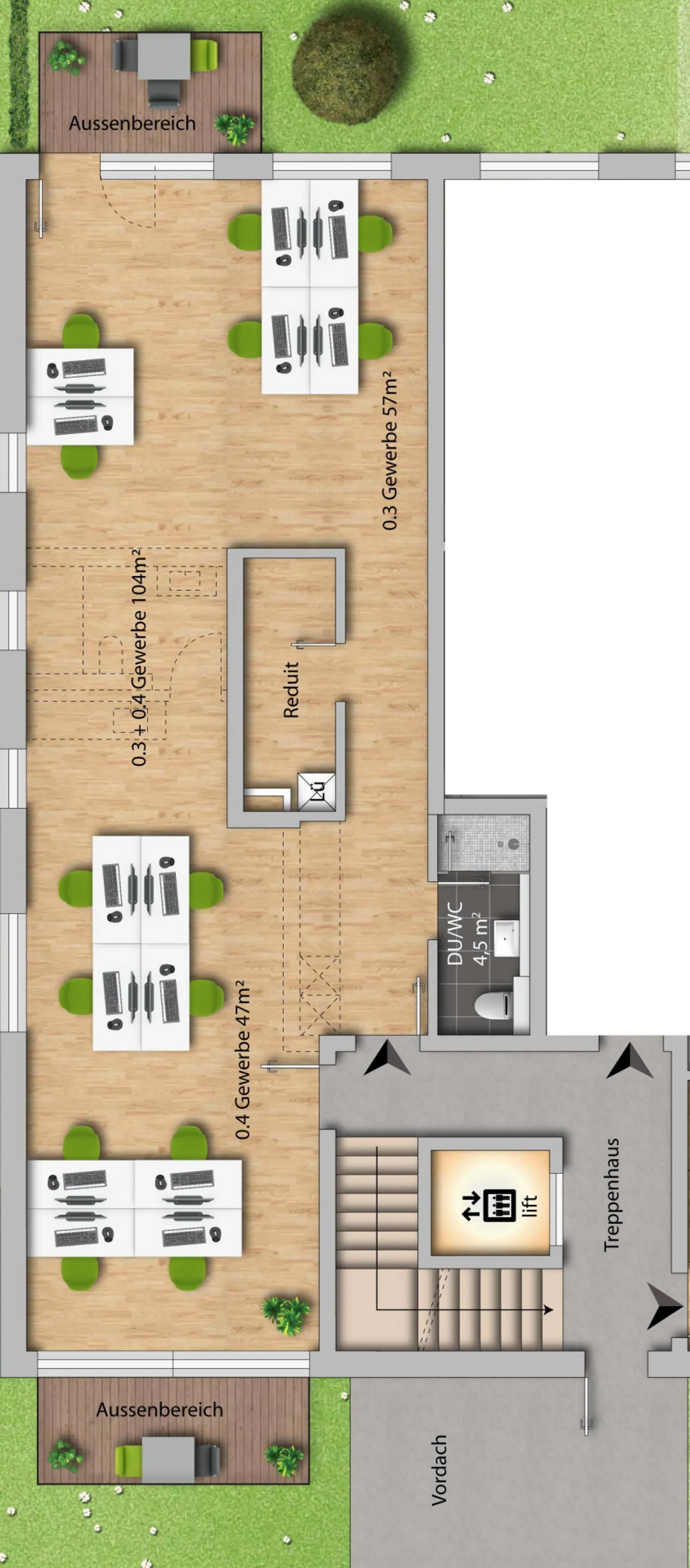 La tua nuova sede / sede aziendale nel rappresentativo nuovo edificio «Astoria» - Foto 7 di 13