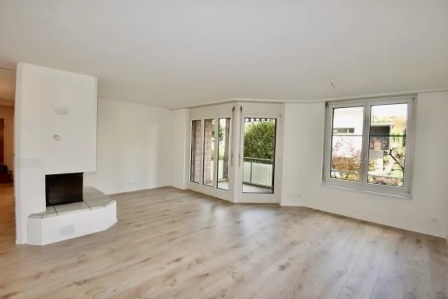 Moderno appartamento di 4,5 stanze con camino e balcone ad Aristau/Birri - Foto 2 di 7