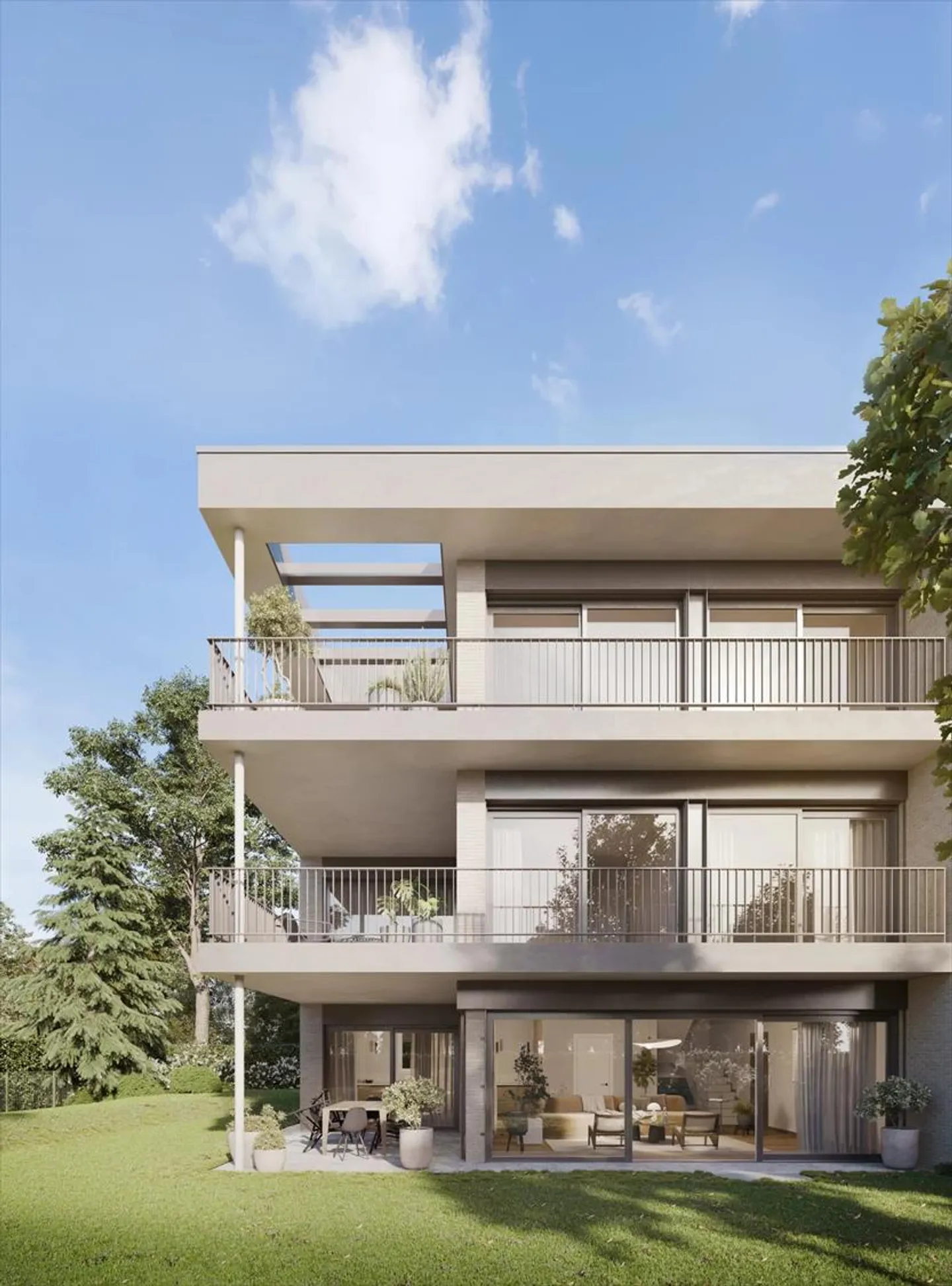 Maison jumelée de 5 pièces avec jardin et cave privée - Photo 7 sur 13