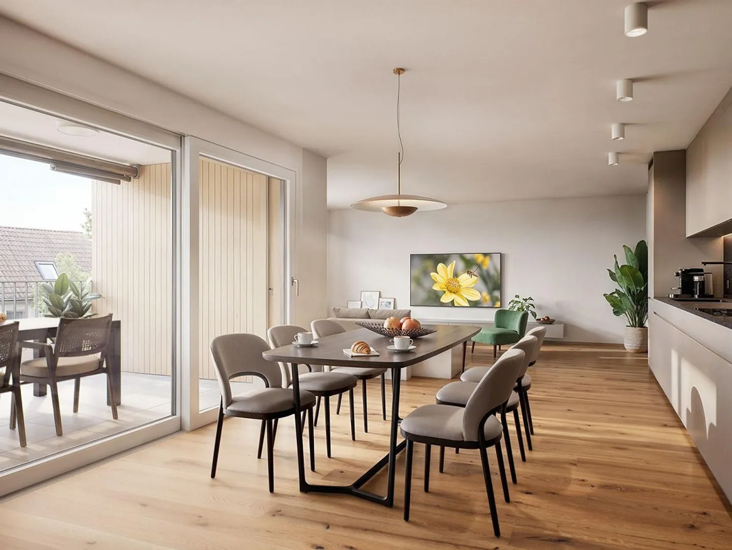 2.5 Room New Garden Apartment in a Quiet Location in Oerlikon - Photo 2 of 6