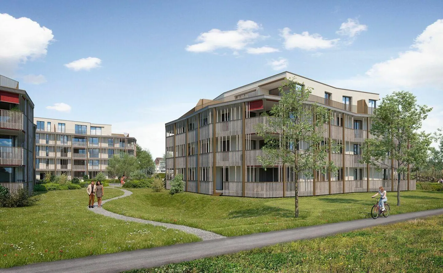 Appartamenti moderni di 2,5 stanze con ampia terrazza coperta - Foto 1 di 5