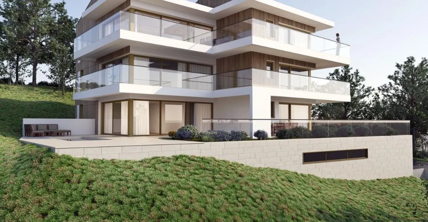 New project on plan in Jongny - 4.5 rooms with garden and high-end features - Photo 1 of 3