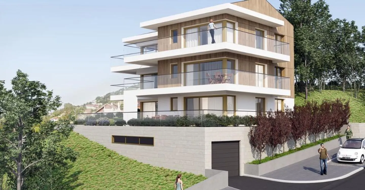 New project on plan in Jongny - 4.5 rooms with garden and high-end features - Photo 2 of 3