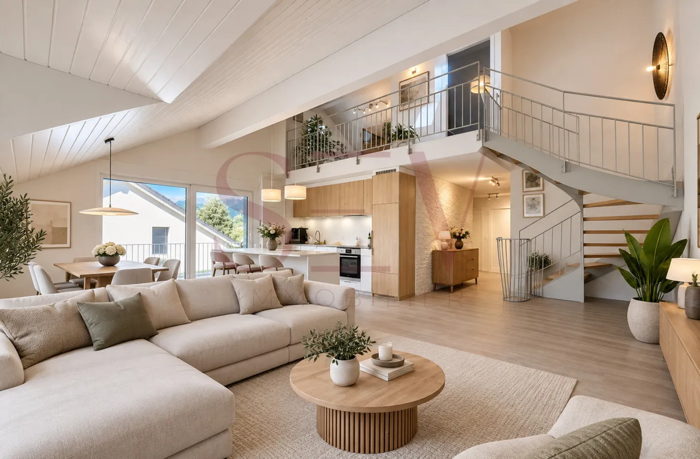 Magnificent 4.5-room duplex with mezzanine - Photo 1 of 6