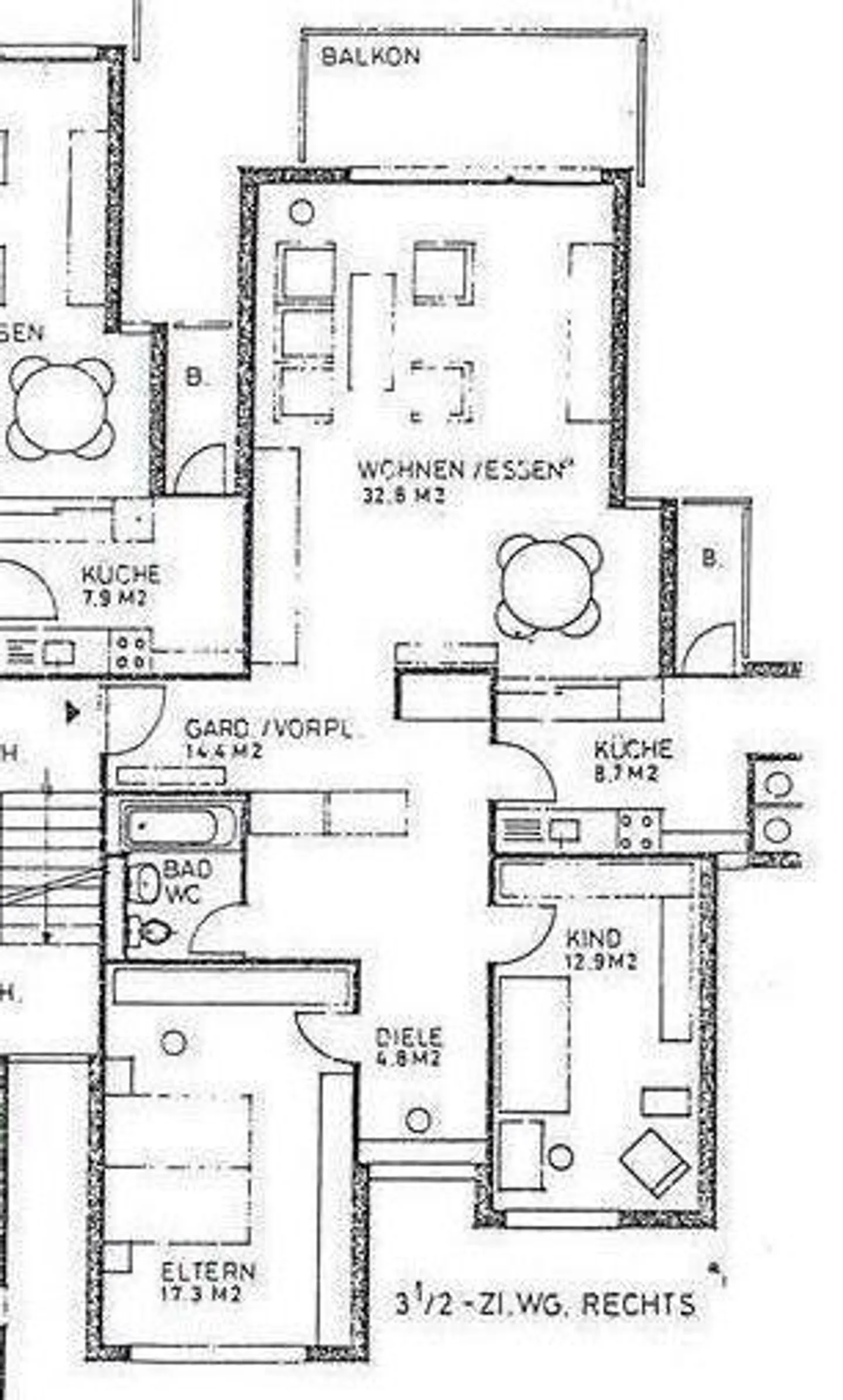 3.5-Zimmerwohnung, ruhig - Foto 9 von 9