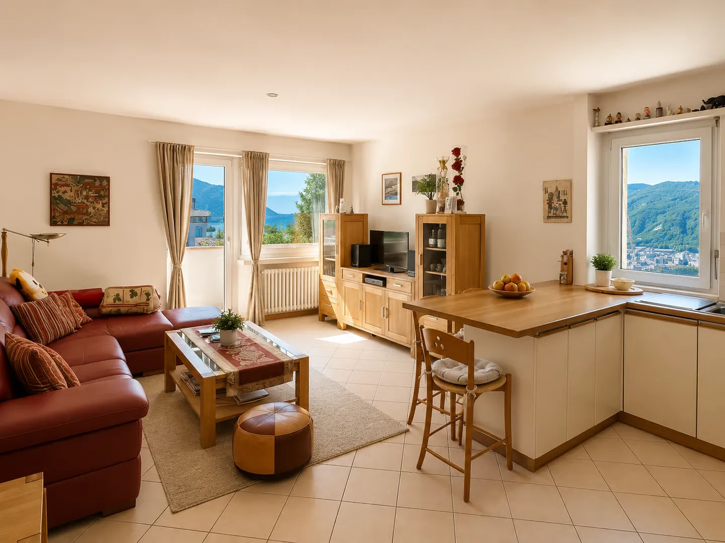 Spacious 4.5 rooms with panoramic terrace - Photo 2 of 11