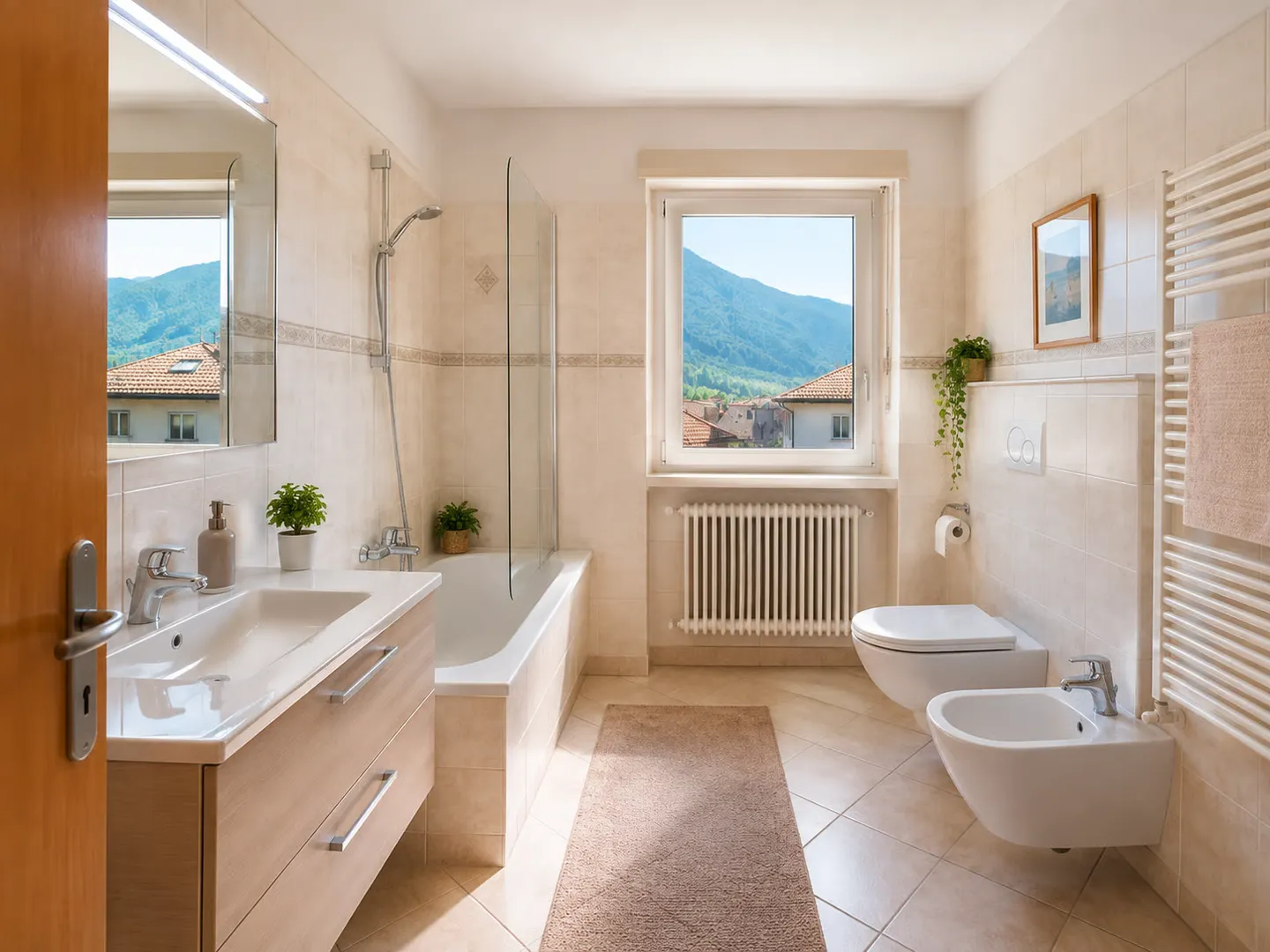 Spacious 4.5 rooms with panoramic terrace - Photo 9 of 11