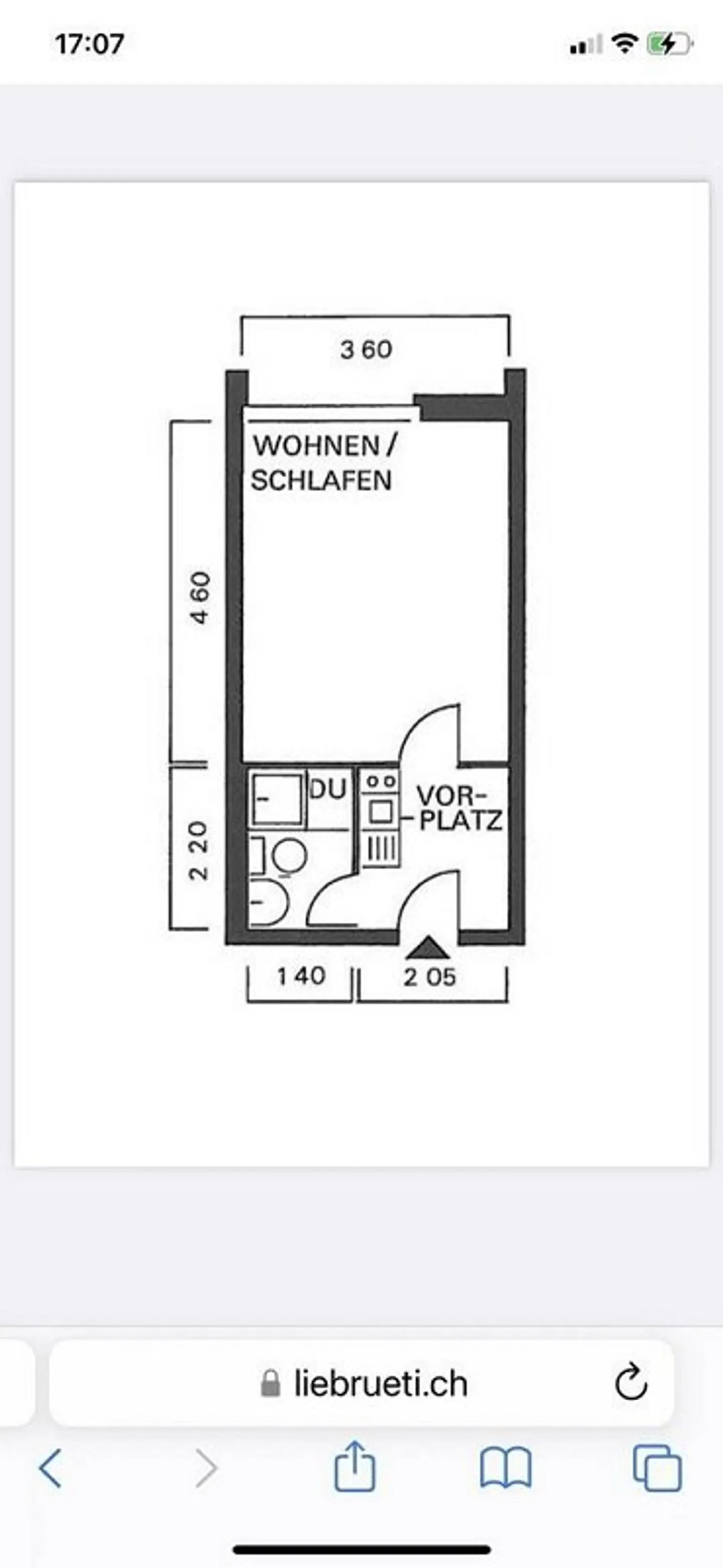 Mieten Sie ein 1-Zimmer-Loft in Kaiseraugst - Foto 7 von 7