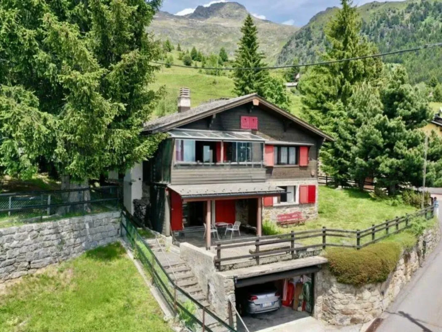 Mountain Chalet with Two Separate Units, Garden and View - Photo 1 of 11