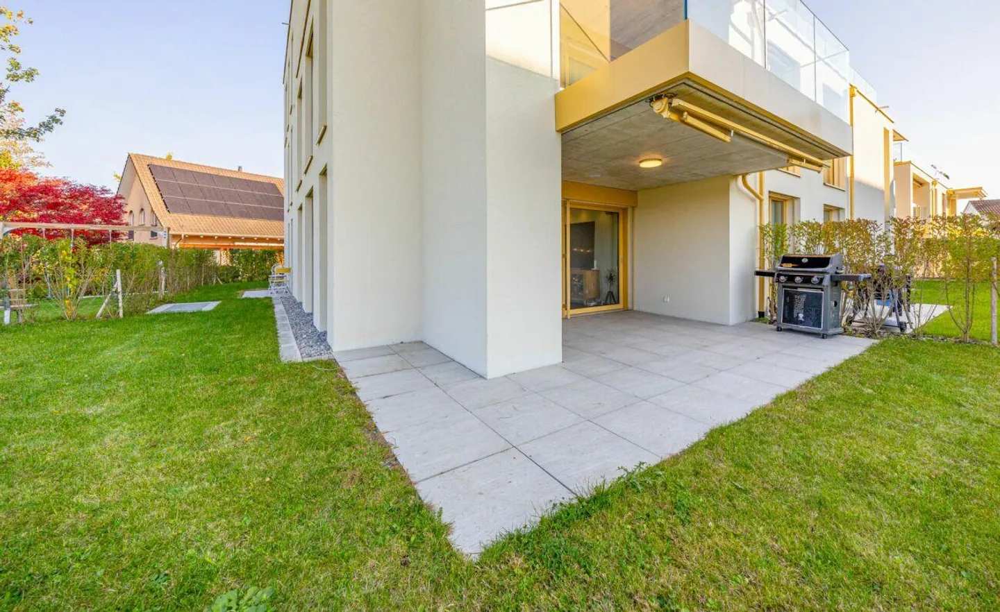 3.5-Room Garden Apartment in a Quiet Location in Amriswil with a View into ... - Photo 13 of 15